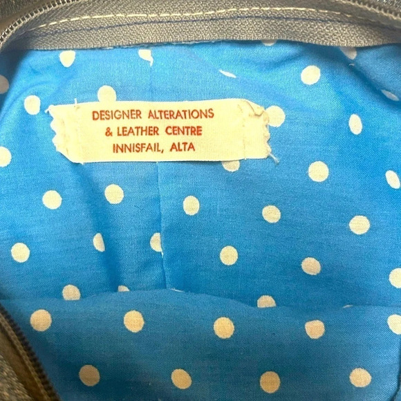 DIY denim fanny pack  or sling purse! Suede patched and the creators tag inside. - Picture 7 of 7